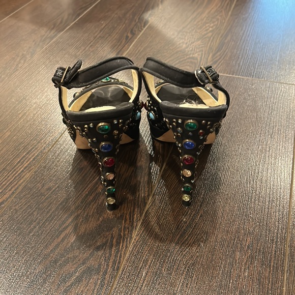 Brian Atwood sequin sandal - Picture 3 of 6